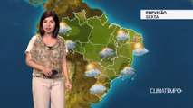 Previsão Brasil – Alerta para mais temporais