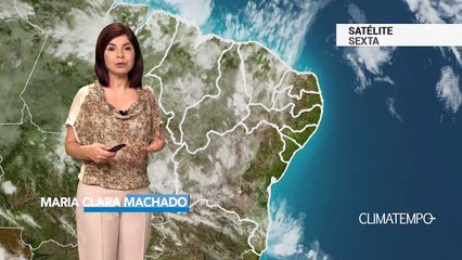 Previsão Nordeste – MA, PI e BA com mais temporais