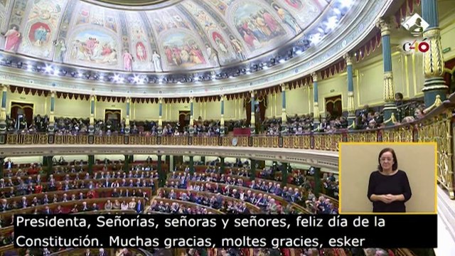 Reacciones al discurso del Rey Felipe VI por el 40 aniversario de la Constitución