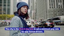 NYC Offers Minimum Wage for Uber and Lyft Drivers