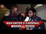 Man United 2-2 Arsenal | Guendouzi Was Man Of The Match! (Humzah)