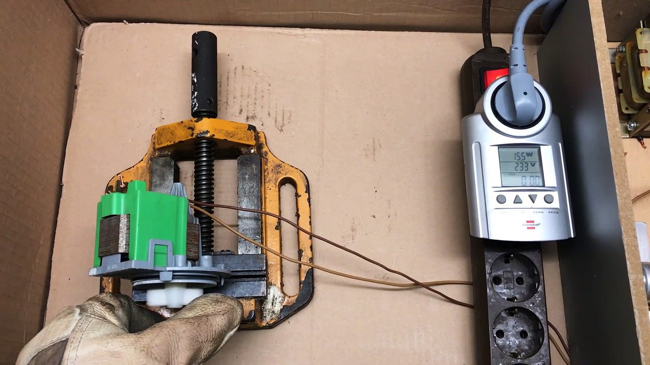 Versuche zur Kompensation des induktiven-Blindwiderstandes