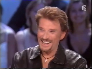Johnny Hallyday avec  Laurent Baffie 2003