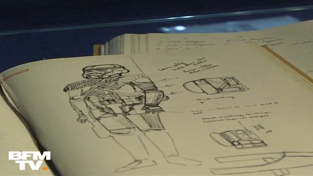 Les croquis des costumes de Star Wars IV vont être mis aux enchères