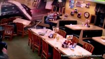 Une voiture folle détruit un restaurant à Michigan