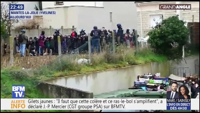 148 interpellations devant un lycée à Mantes-la-Jolie après des incidents