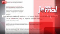 Na primeira entrevista, Lula denuncia perseguição de Moro