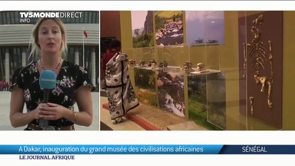 Inauguration du musée des Civilisations noires à Dakar