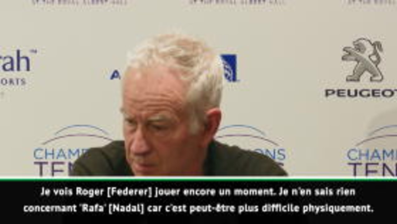 Federer, Nadal and Djokovic changing the face of tennis - McEnroe