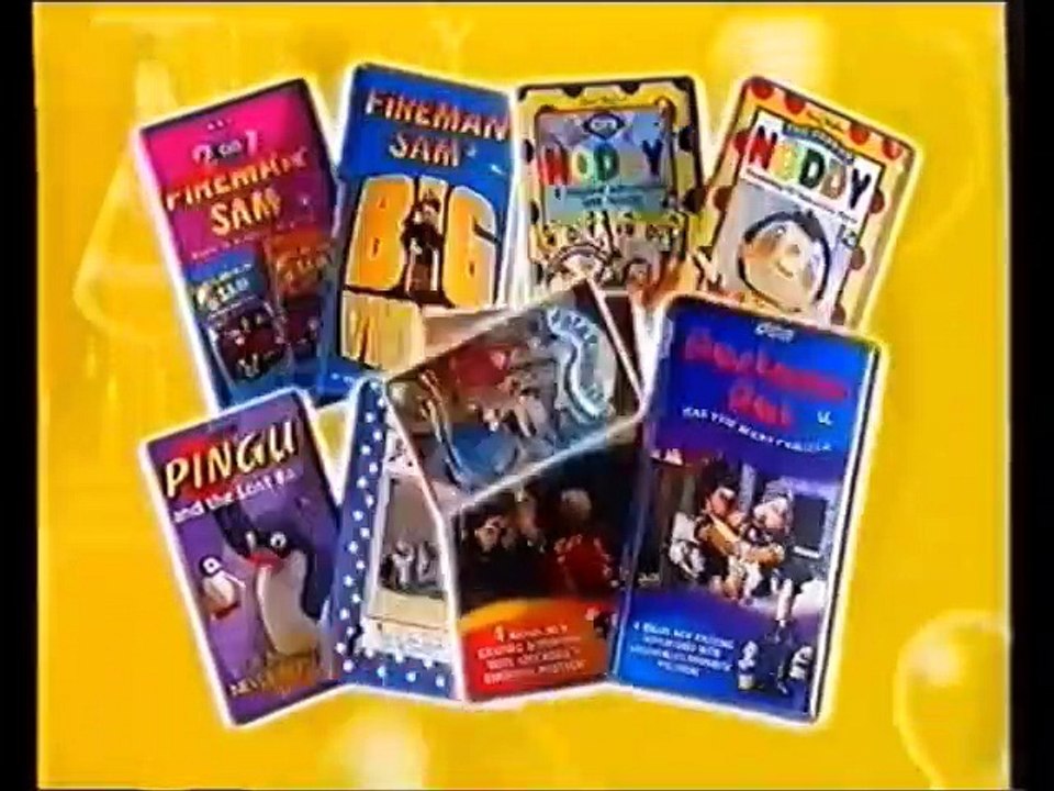 Start and End of Noddy & the Bouncing Ball and Other Stories VHS (Monday 4th September 2000)