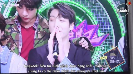 [Vietsub] BTS thắng vị trí thứ nhất & Jin MC đặc biệt