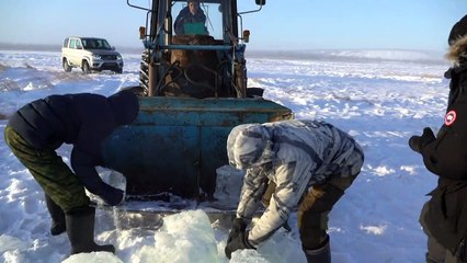 La glace, bouée de survie pour le nord-est de la Sibérie