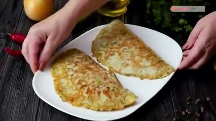 Чебуреки из кабачков