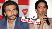 Deepika Padukone EARNS MORE Than Husband Ranveer Singh