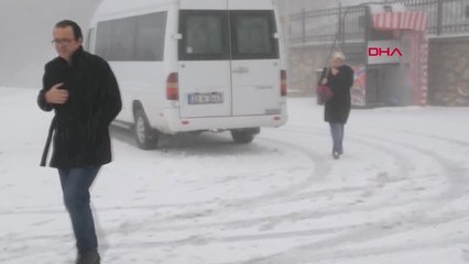 Denizli'de Kar Keyfi