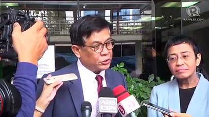 Download Video: Pasig court suspends arraignment of Maria Ressa