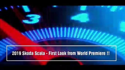 2019 Skoda Scala Premium Hatchback - First Look