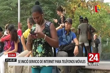 Cuba: inició servicio de internet para teléfonos móviles
