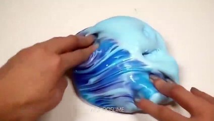 Iceberg Slime - Satisfying Iceberg Slime ASMR #5