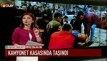 Kamyonet kasasında taşındı