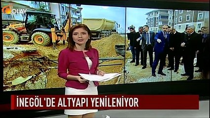 İnegöl'de altyapı yenileniyor