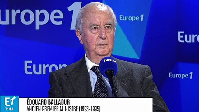 Édouard Balladur souhaite que les gilets jaunes se rendent compte qu'ils ont tout intérêt à éviter la violence