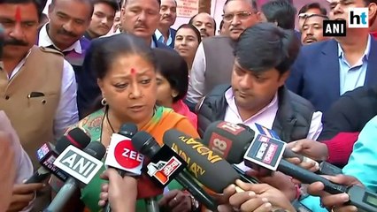 I feel insulted: Vasundhara Raje on Sharad Yadav's body shaming remark