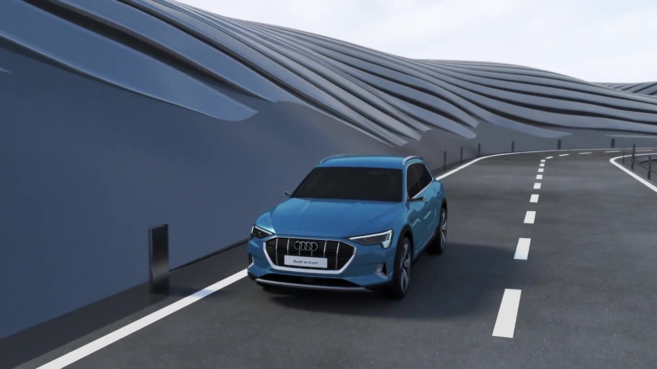 Akustik im Audi e-tron Animation