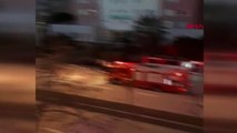 Çanakkale Çanakkale'de Halk Otobüsü Alev Alev Yandı