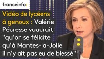 Vidéo de lycéens à genoux : Valérie Pécresse voudrait 