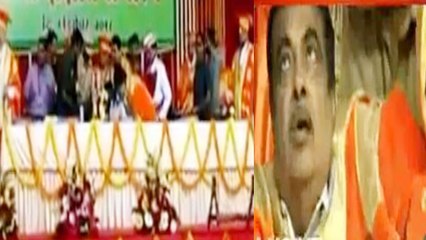 Nitin Gadkari की Ahmednagar में Program के दौरान बिगड़ी तबीयत, stage पर हुए बेहोश । वनइंडिया हिंदी