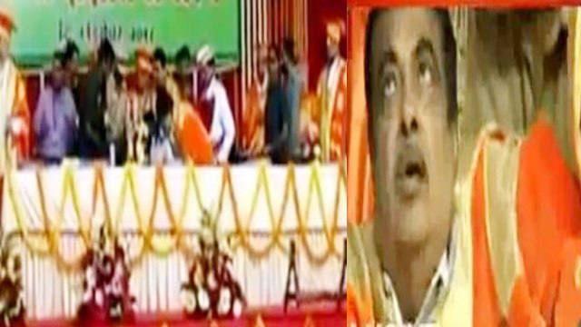 Nitin Gadkari की Ahmednagar में Program के दौरान बिगड़ी तबीयत, stage पर हुए बेहोश । वनइंडिया हिंदी