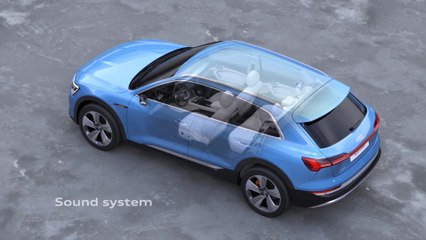3D Sound of the Audi e-tron animation