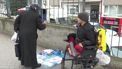 Engelli Gencin Hayat Mücadelesi Yürek Burktu