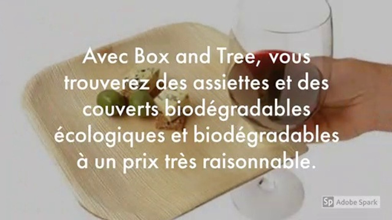 assiettes pas cher - plates not expensive - Box and Tree