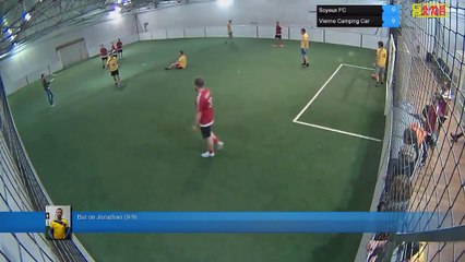 But de Jonathan  (9-9) - Soyeux FC Vs Vienne Camping Car - 06/12/18 19:00 - LIGUE 4
