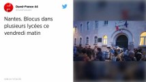 Nantes. Blocus dans plusieurs lycées ce vendredi matin.