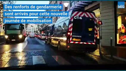 Deuxième journée de manifestation des lycéens à Béziers