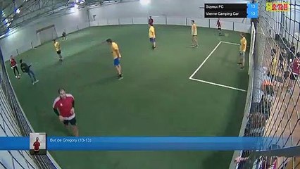 But de Gregory (13-13) - Soyeux FC Vs Vienne Camping Car - 06/12/18 19:00 - LIGUE 4