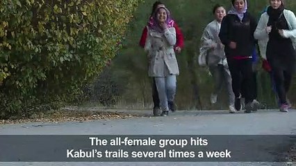 Afghan women find freedom in running
