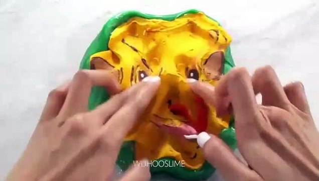 Clay Slime Mixing #3 - Most Satisfying Clay Slime Mixing ASMR