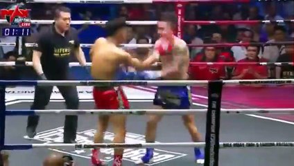 ZnokautowaI w jednej akcji rywaIa i... sędziego