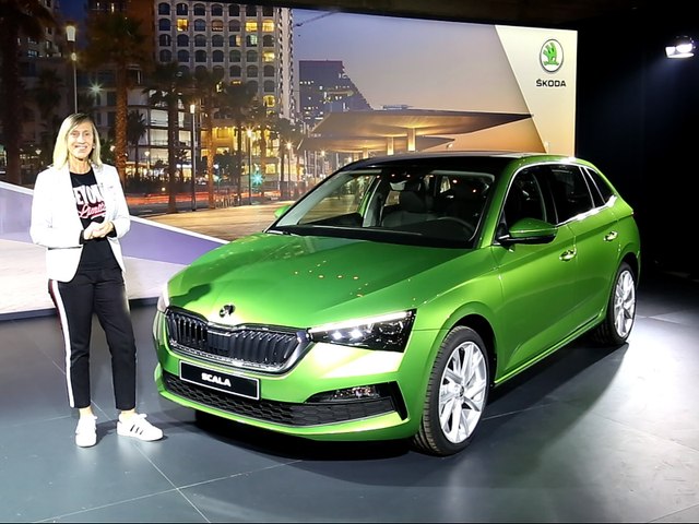 A bord de la Skoda Scala (2018)