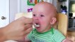 Baby Eating Ice Cream for the First Time - Funny Cute Video