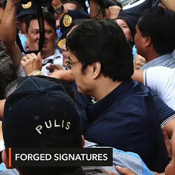 ‘Forged signatures’ theory acquits Revilla in plunder case