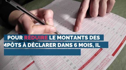 Question d'argent : comment réduire les montants des impôts à déclarer dans 6 mois