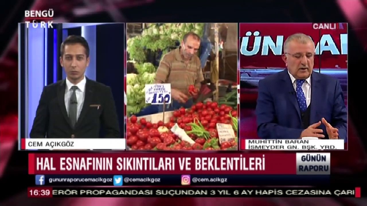 GÜNÜN RAPORU 6 ARALIK 2018 İST. BAĞ. MUHİTTİN BARAN