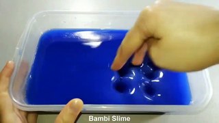 Slime Coloring - Mixing Random Things Into Slime - SLIMESMOOTHIE SATISFYING ASMR VIDEO #10