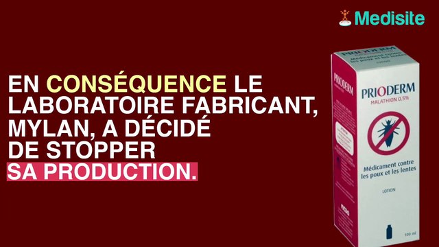 La lotion anti poux Prioderm responsable de graves effets secondaires sur le cerveau
