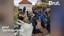 Les images hallucinantes de l'arrestation par la police de 150 élèves du lycée Saint-Exupéry
